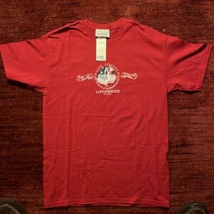Longaberger T Shirt. New with tag. Burgundy color.